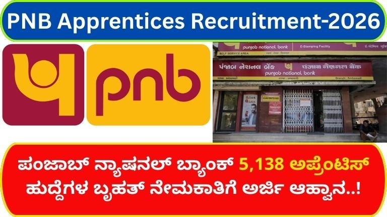 PNB Apprentices Recruitment-2026